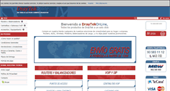 Desktop Screenshot of draytekonline.com