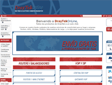 Tablet Screenshot of draytekonline.com